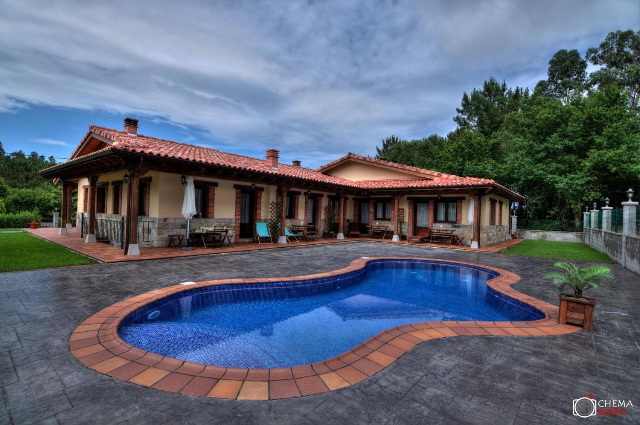 Las Carriles Apartamentos Rurales Oviñana エクステリア 写真