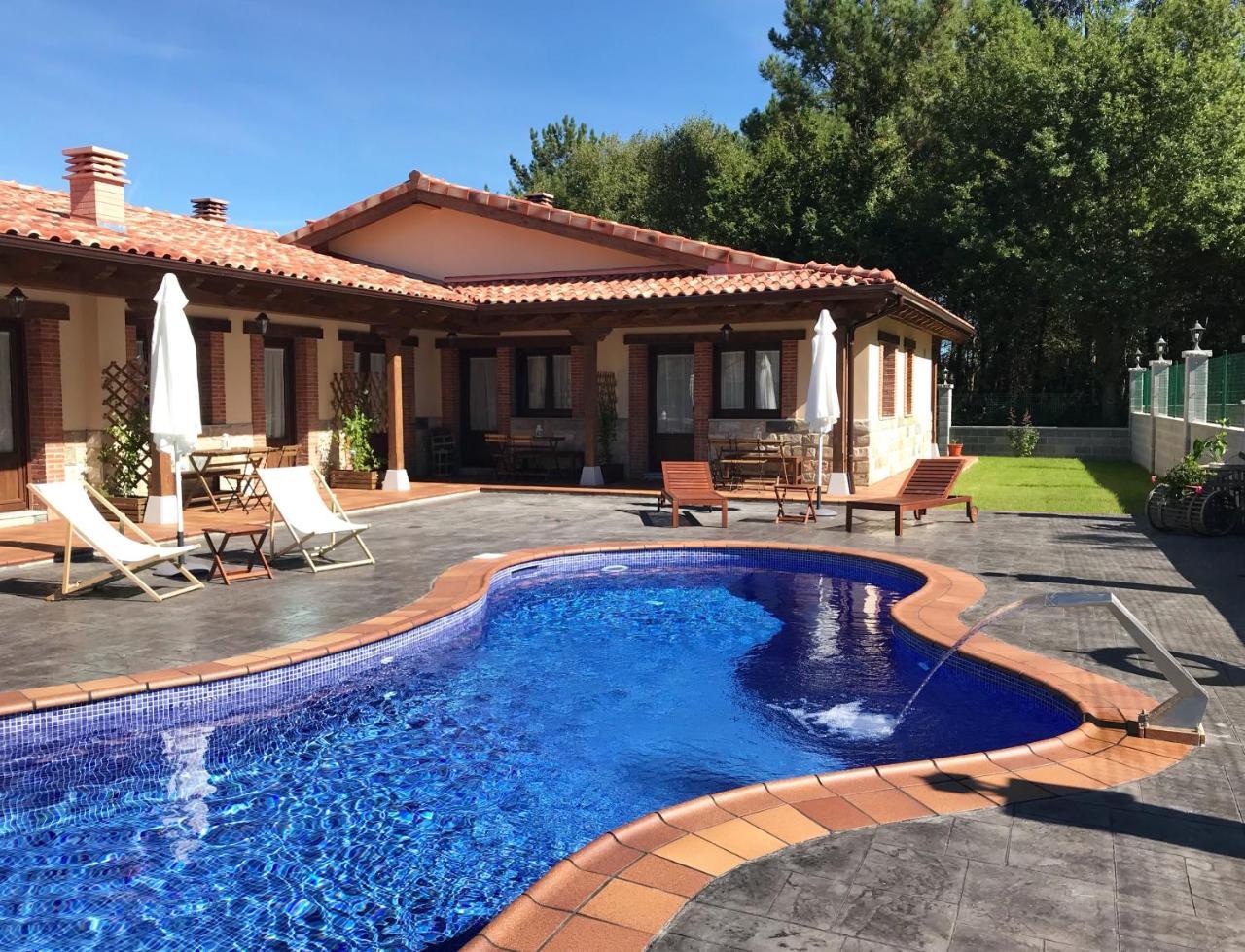 Las Carriles Apartamentos Rurales Oviñana エクステリア 写真